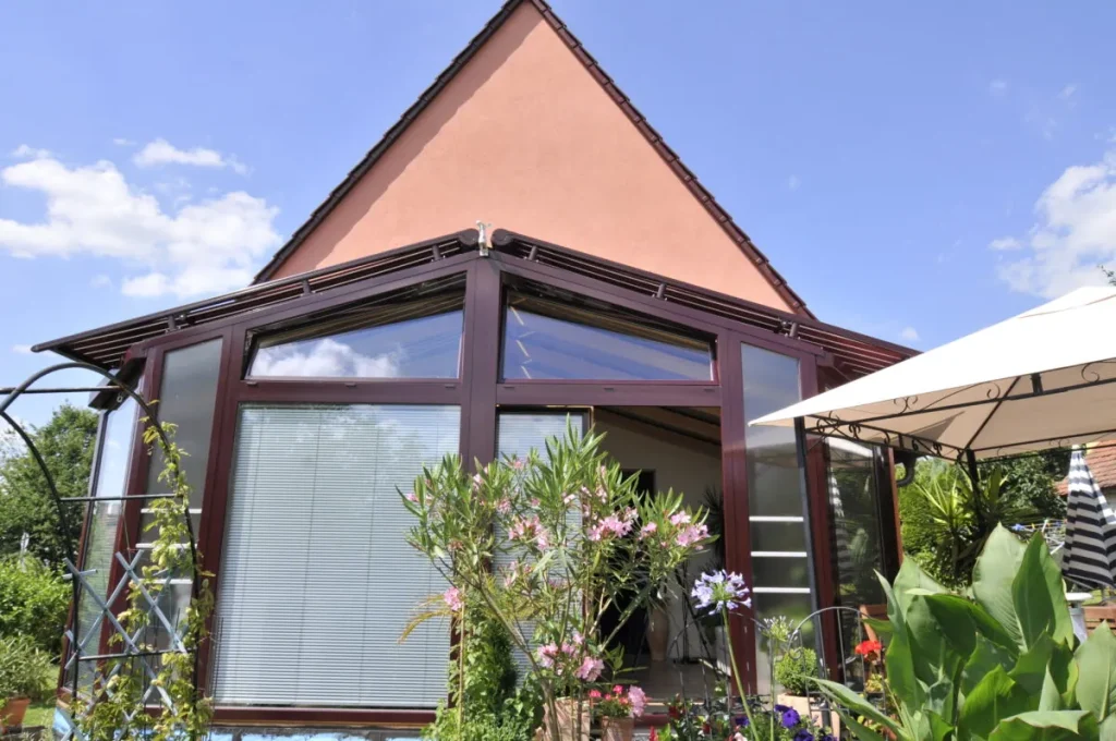 Wintergarten in Burk, Schlenz Fensterbau