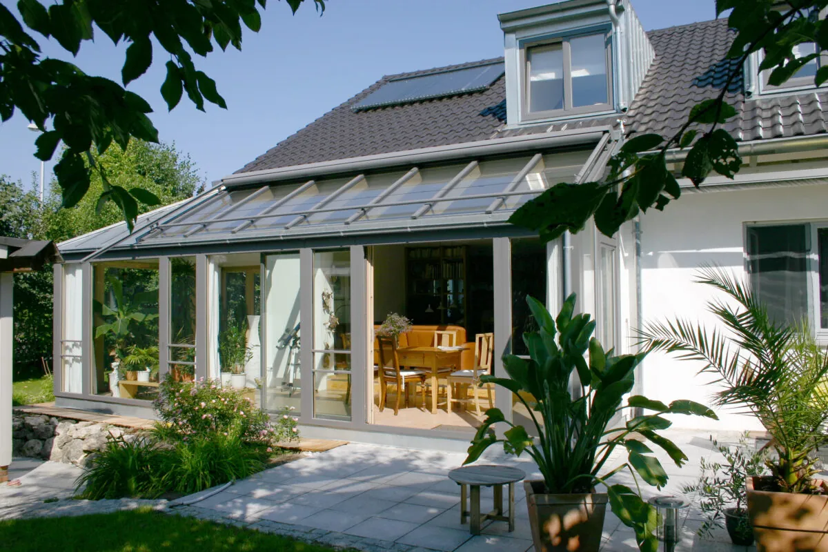 Wintergarten in Grossenseebach, Schlenz Fensterbau