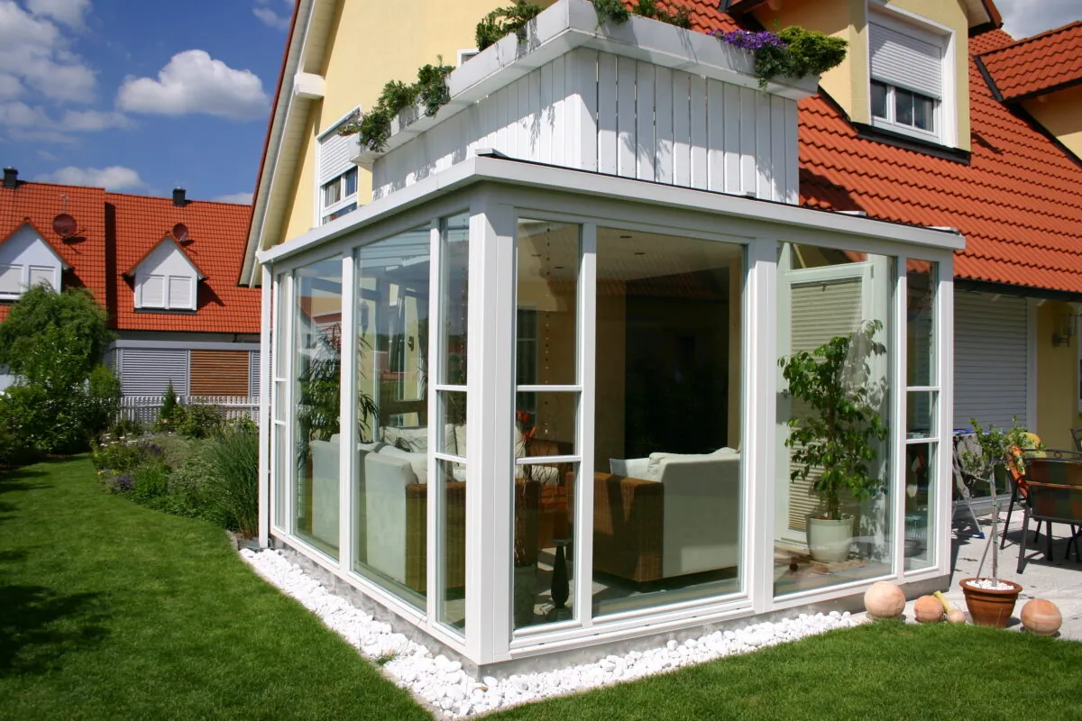 Wintergarten in Hausen, Schlenz Fensterbau